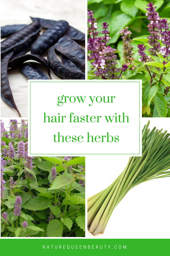 Grow your hair faster with these 4 herbs
