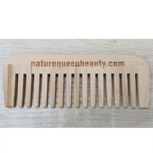 Organic Bamboo Wide Tooth Comb