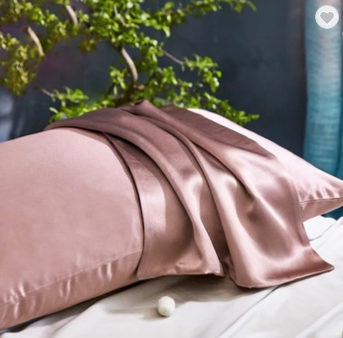 100% Mulberry Silk Pillowcase for Hair and Skin, 